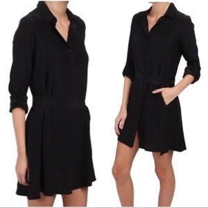 AMANDA UPRICHARD: Black Shirt Dress Sz: S